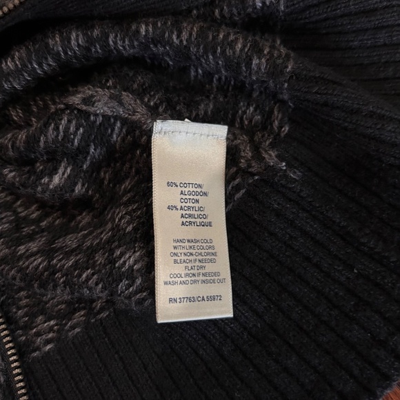 2 sweater dresses tunic gray black leopard print long sleeved - Picture 8 of 13